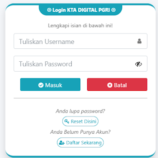 Register PGRI Kab. Barito Kuala - Persatuan Guru Republik Indonesia Cabang Kab. Barito Kuala